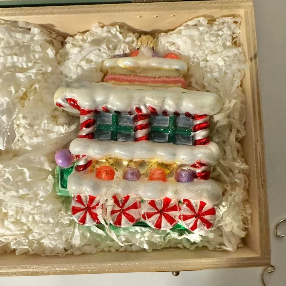 Mint Condition Polonaise RARE Kurt S Adler Glass Christmas Candy Land Train - Picture 13 of 16